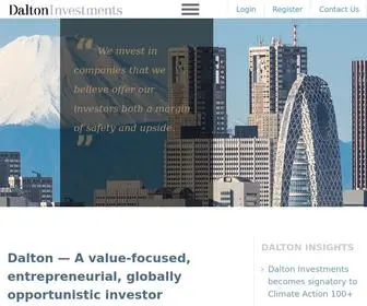 Daltoninvestments.com(Dalton Investments) Screenshot