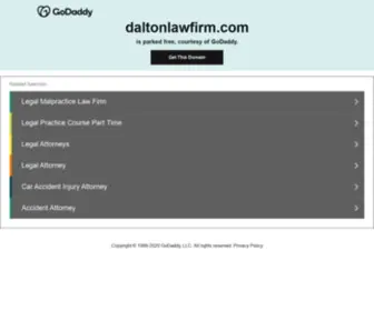 Daltonlawfirm.com(Dalton LLC) Screenshot