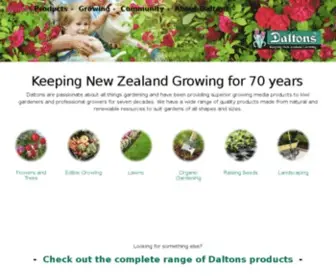 Daltons.co.nz(Home) Screenshot