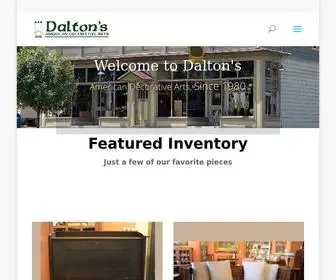 Daltons.com(Dalton's American Decorative Arts) Screenshot