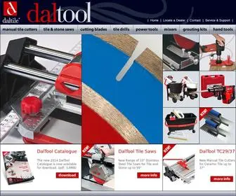 Daltool.com(Unique Tile Cutting & Drilling Equipment) Screenshot