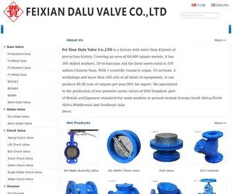 Dalumachine.com(Feixian Dalu Valve Co) Screenshot