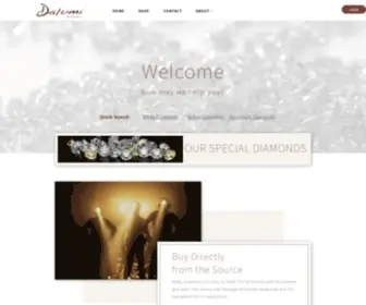 Dalumi.com(The Dalumi Group is a market leader in the global diamond and jewelry industry) Screenshot