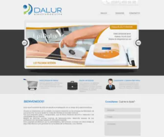 Dalur.com.ar(Electromedicina An HTML5 Slideshow w/ Canvas & jQuery) Screenshot