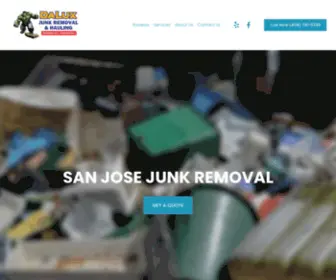 DaluxJunkremovalandhauling.com(Dalux Junk Removal & Hauling) Screenshot