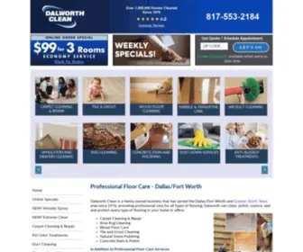 Dalworth.com(Carpet Cleaning Dallas) Screenshot