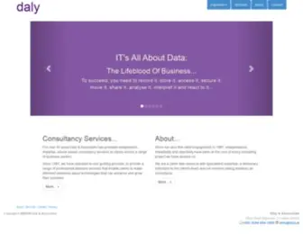 Daly.ie(Information, Telecommunications and Web Technology Consultants) Screenshot