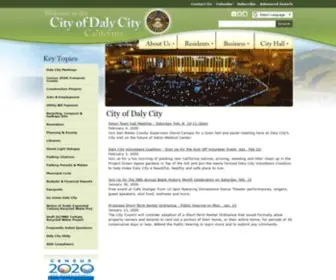 Dalycity.org(Daly City) Screenshot