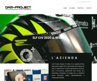 Dam-Project.it(Think Responsive) Screenshot