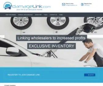 Damagelink.com Screenshot