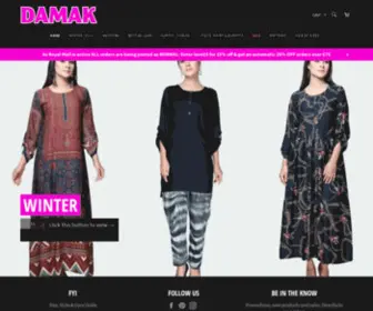 Damak.co.uk(Damak) Screenshot