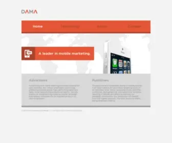 Damamediaservices.com(Dama) Screenshot