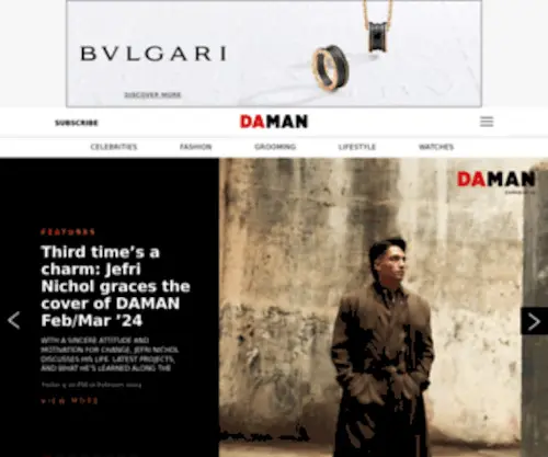 Daman.co.id(DA MAN Magazine) Screenshot
