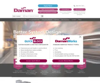 Daman.com(Hydraulic Manifolds) Screenshot