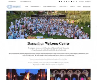 Damanhur.travel(Damanhur Welcome Center) Screenshot