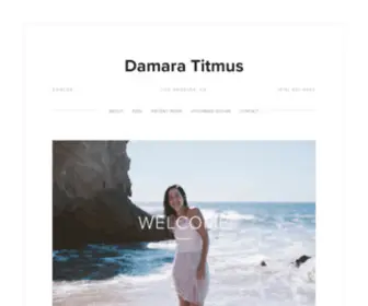 Damaratitmus.com(Damara Titmus) Screenshot