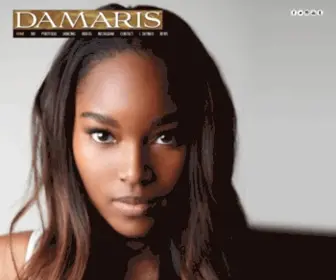 Damarislewis.com(Model, Host, Dancer) Screenshot