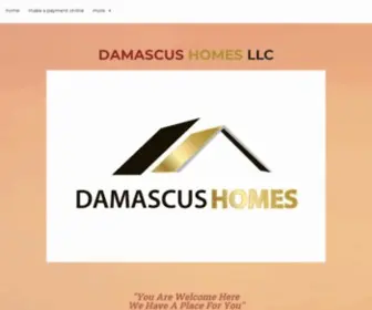 Damascushomes.us(Damascus Homes) Screenshot