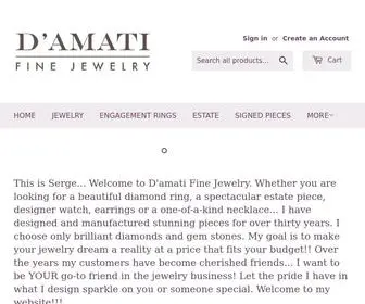 Damatifinejewelry.com(D'amati Fine Jewelry) Screenshot