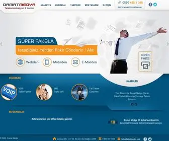 Damatmedya.com(Damat Medya) Screenshot