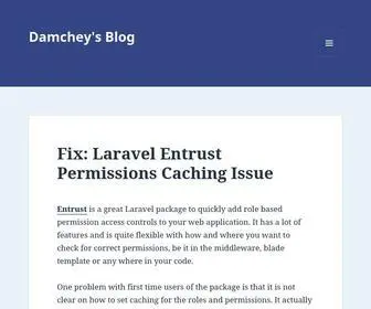 Damchey.com(Damchey's Blog) Screenshot