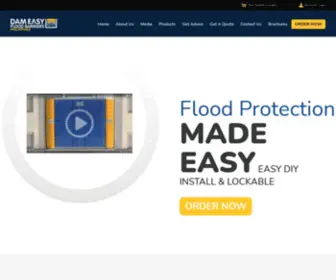 Dameasyph.com(Dam Easy Flood Barriers) Screenshot