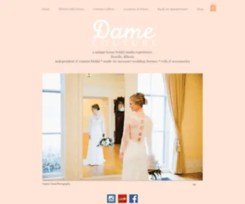 Damecouture.com(Dame couture) Screenshot