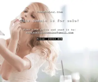 Damedelux.com(Escorts) Screenshot