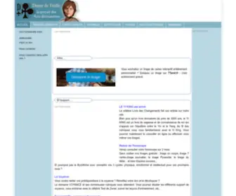 Damedetrefle.com(Le Portail des Arts Divinatoires et Ésotériques) Screenshot
