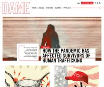 Damemagazine.com(Dame Magazine) Screenshot