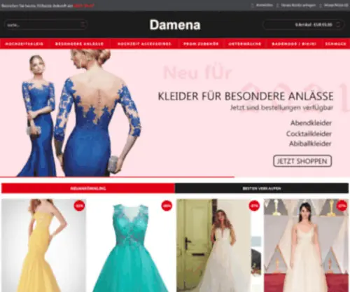 Damena.de(2018 designer wedding dresses) Screenshot