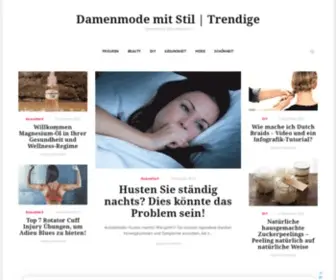 Damenmodestil.com(Damenmode mit Stil) Screenshot