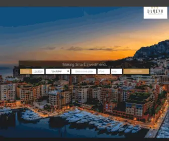 Dameno-Immobilier.com(DAMENO Monaco Real Estate) Screenshot