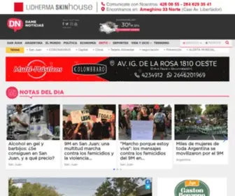 Damenoticias.com(Diario de San Juan) Screenshot