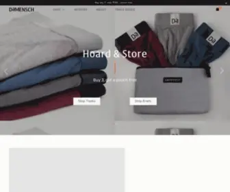 Damensch.com(Men's Clothing) Screenshot