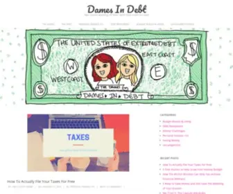 Damesindebt.com(Damesindebt) Screenshot