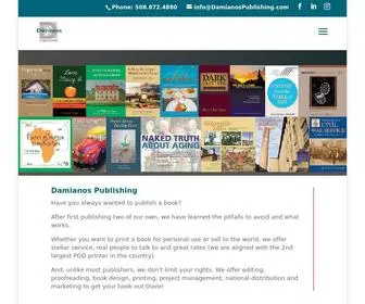 Damianospublishing.com(Damianos Publishing) Screenshot