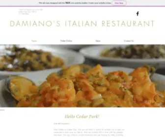 Damianosrestaurant.com(DAMIANOS ITALIAN RESTAURANT) Screenshot