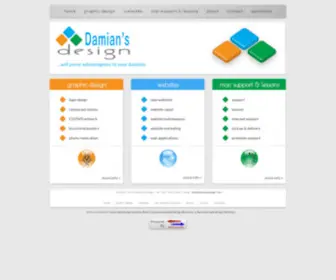 Damiansdesign.com(Damian's Design) Screenshot