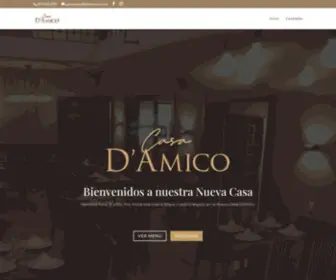 Damico.com.mx(Casa D'Amico) Screenshot