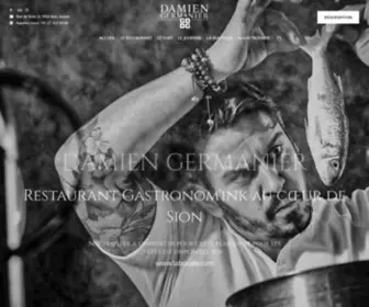 Damiengermanier.ch(Restaurant) Screenshot