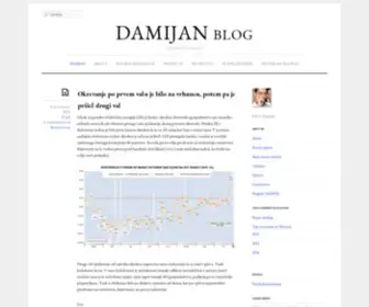 Damijan.org(DAMIJAN blog) Screenshot