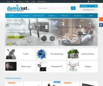 Damixsat.pl(Sprzęt satelitarny) Screenshot