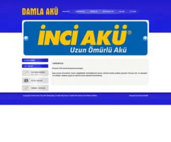 Damlaaku.com(Damla Akü) Screenshot