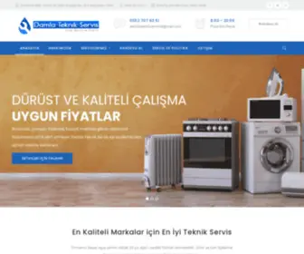 Damlateknikservis.com(Damla Teknik Servis) Screenshot