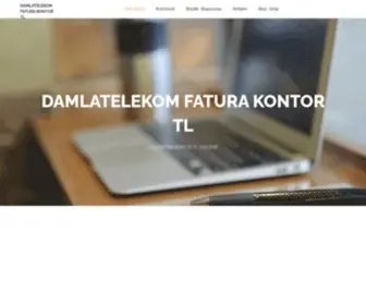 Damlatelekom.com(Damla Telekom) Screenshot