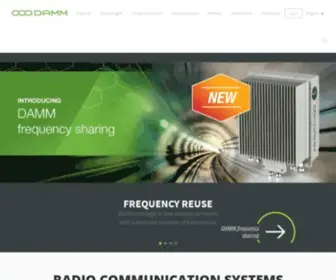 Dammcellular.com(Radio Communication System) Screenshot