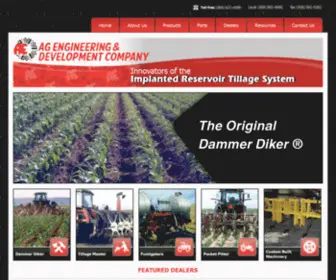 Dammerdiker.com(AG Engineering & Development Company) Screenshot