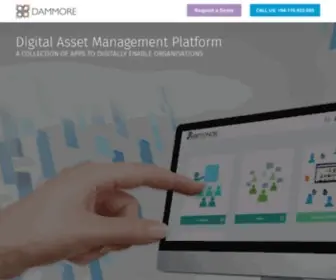 Dammore.com(A Digital Asset and Learning Management System) Screenshot