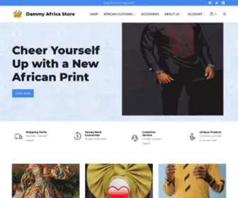 DammyafricaStore.com(Best African Fashion Shop) Screenshot